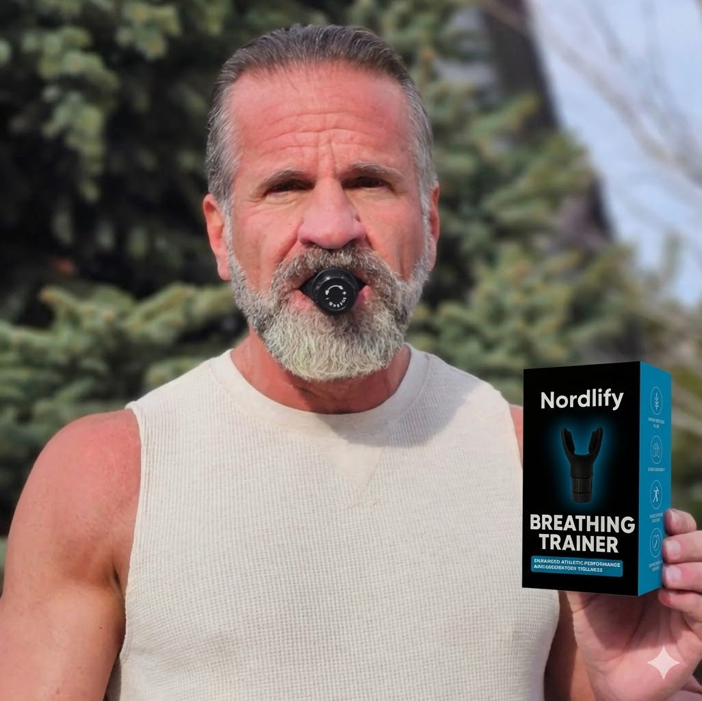 Nordlify™ Breathing Trainer – Stärk dina lungor och förbättra din uthållighet
