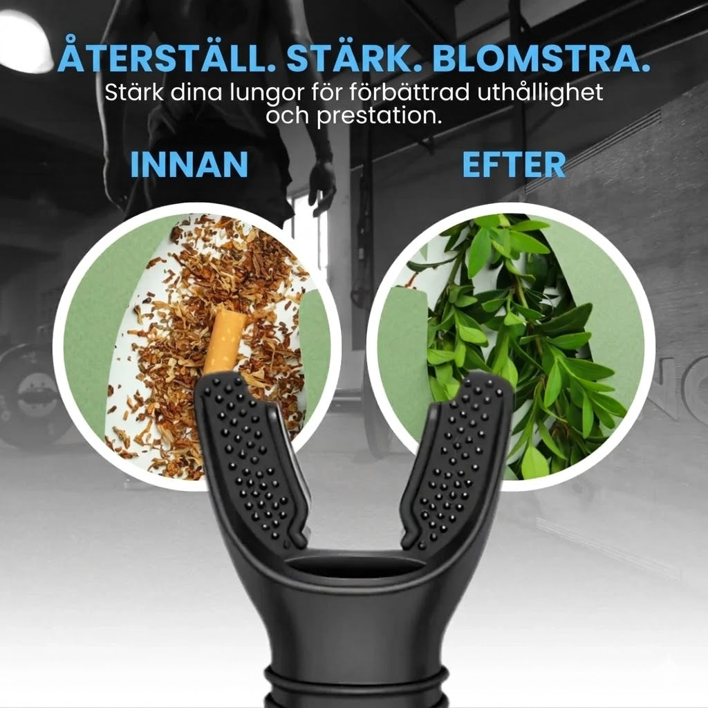 Nordlify™ Breathing Trainer – Stärk dina lungor och förbättra din uthållighet